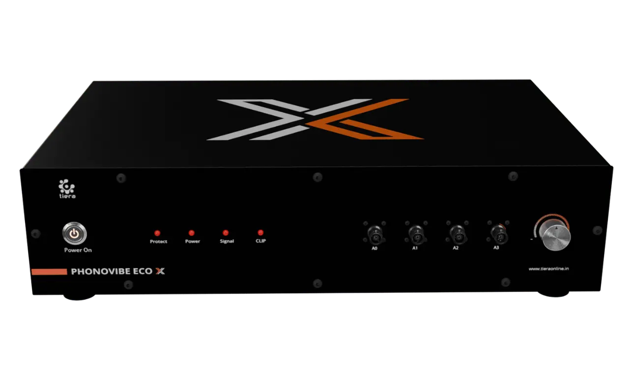 2 Channel data acquisition with Shaker Amplifier